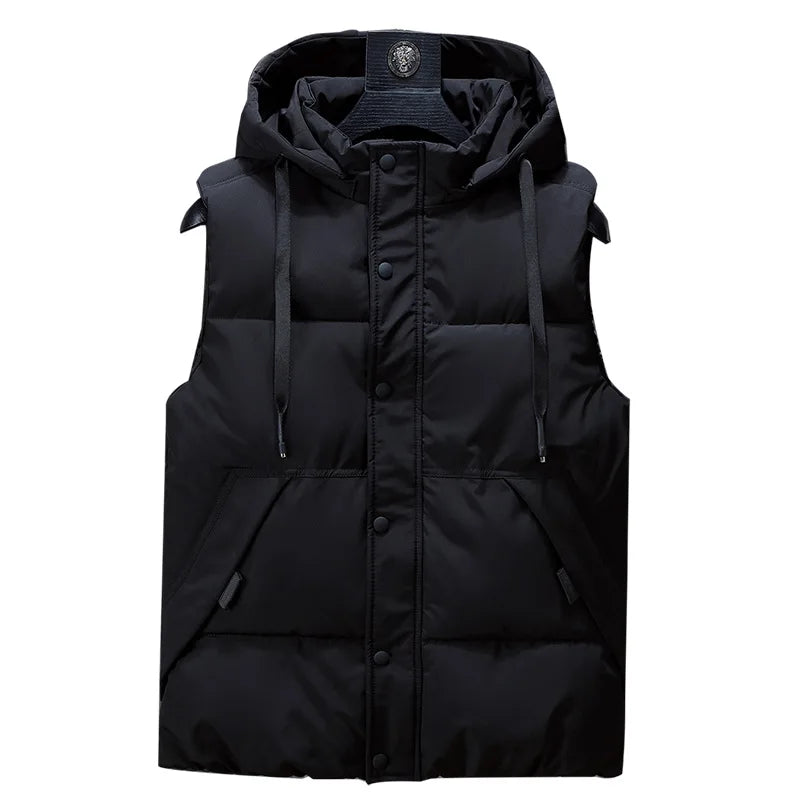 S-5XL Eric Parka Vest - 3 COLOURS