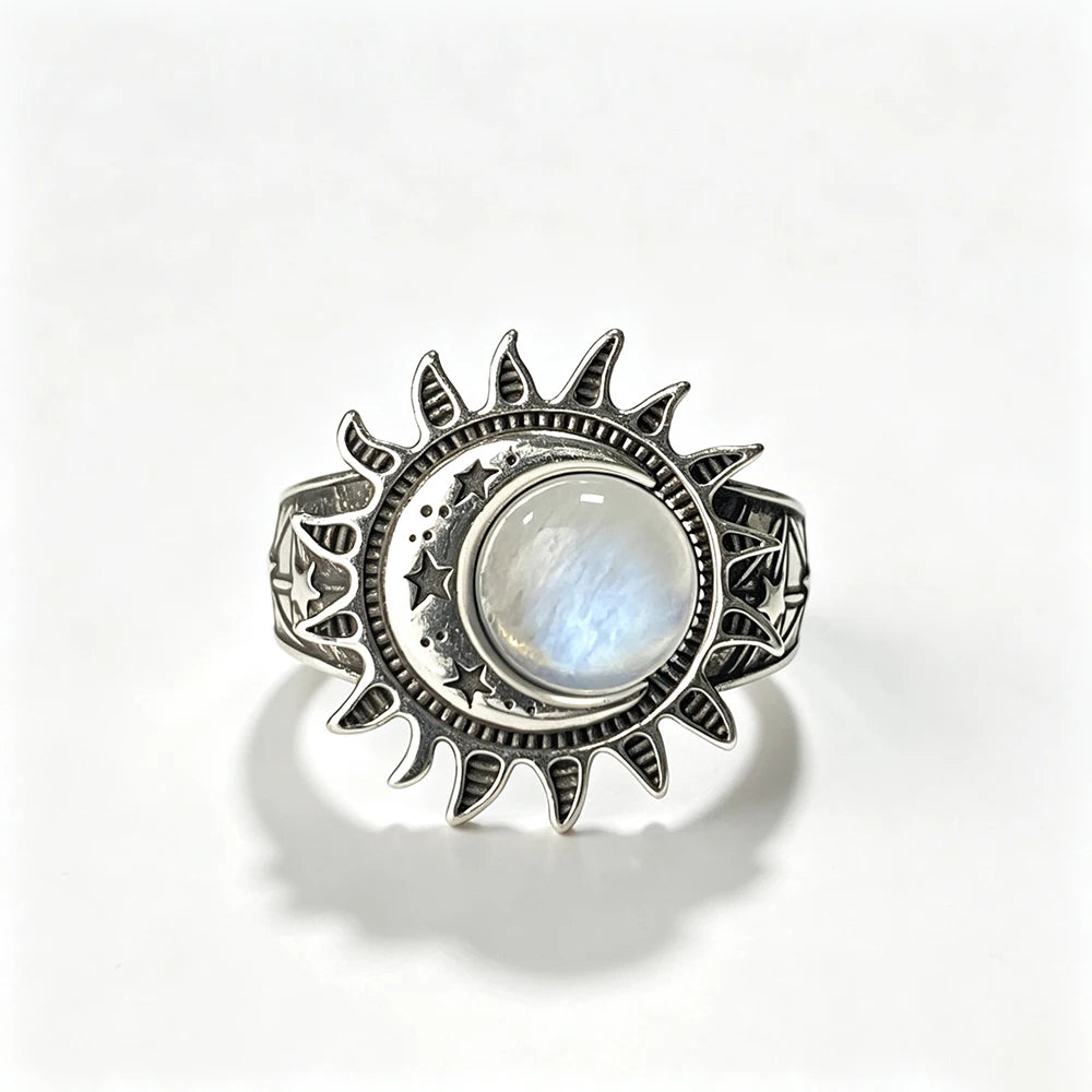 Natural Moonstone Ring