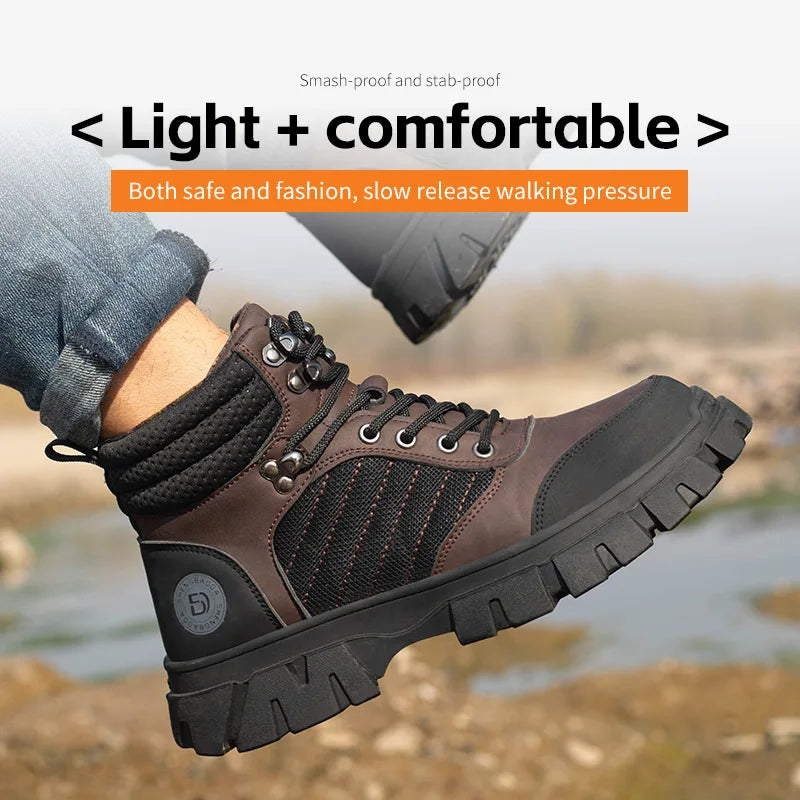 Steel Toe Shoes - 3 colours