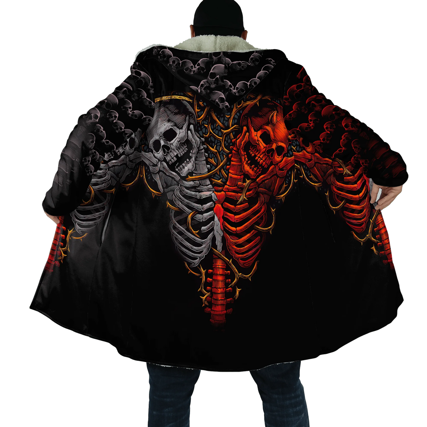 Skeleton Hooded Cloaks
