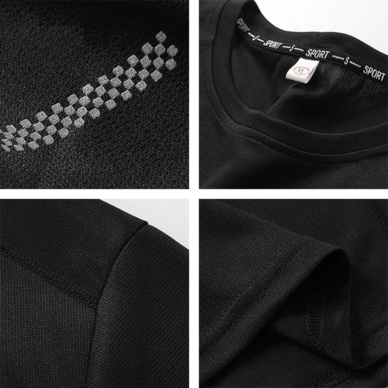 S-7XL Mesh Sports Shirt