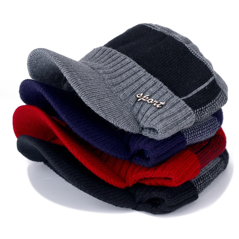 Visor Beanie/Snood - 4 colours