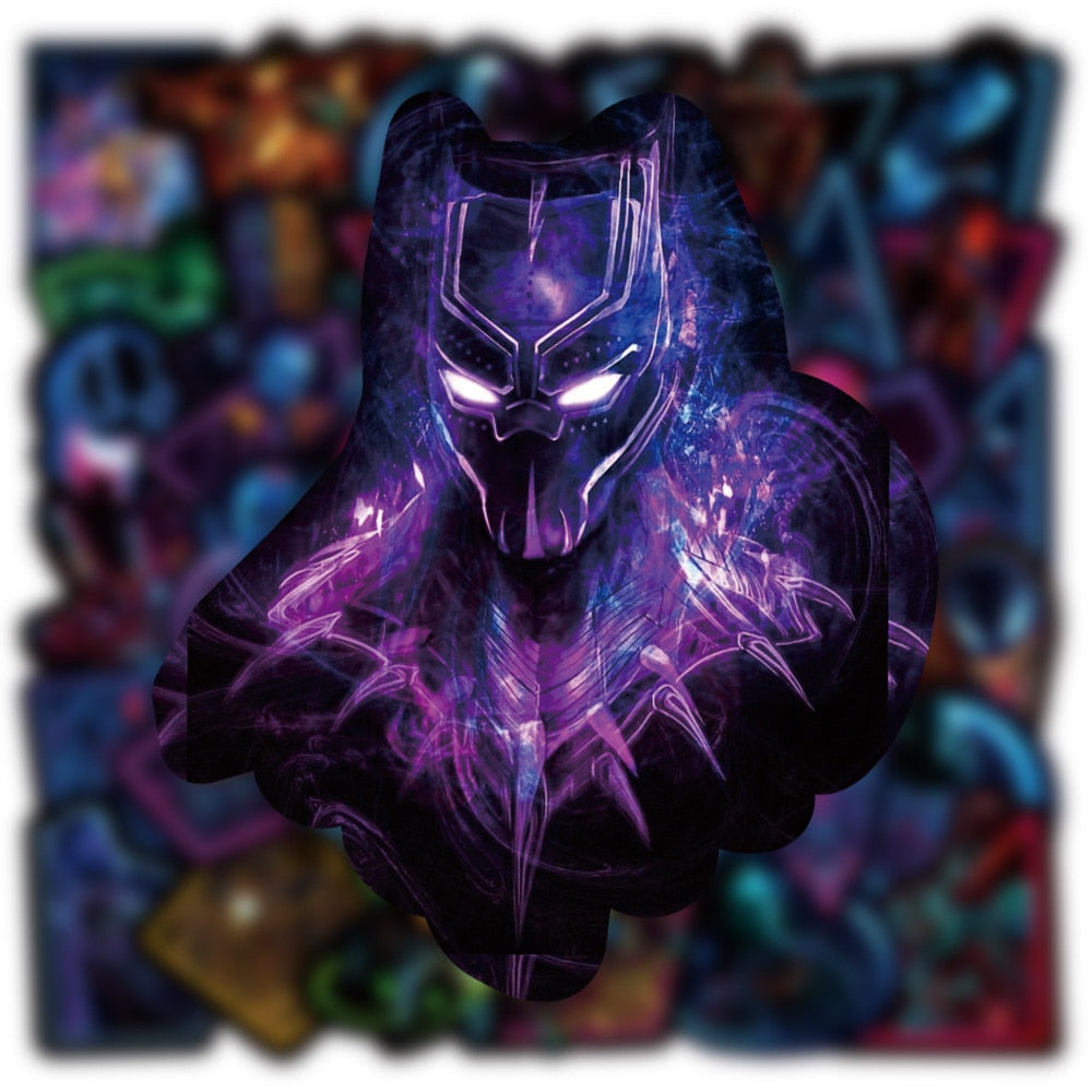 Marvel Neon Stickers
