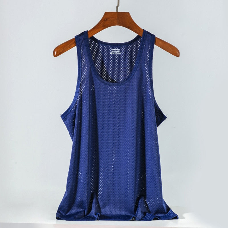 XS-XL Mesh Fitness Vest - 4 colours