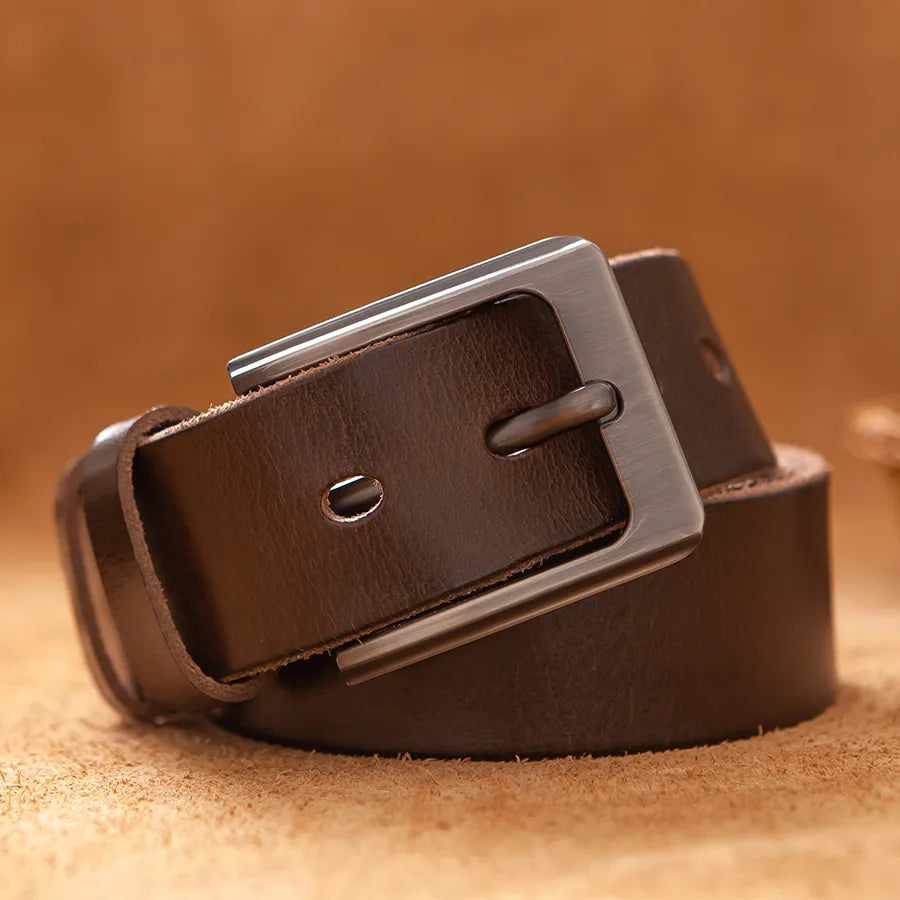 105-150CM Genuine Leather Belt