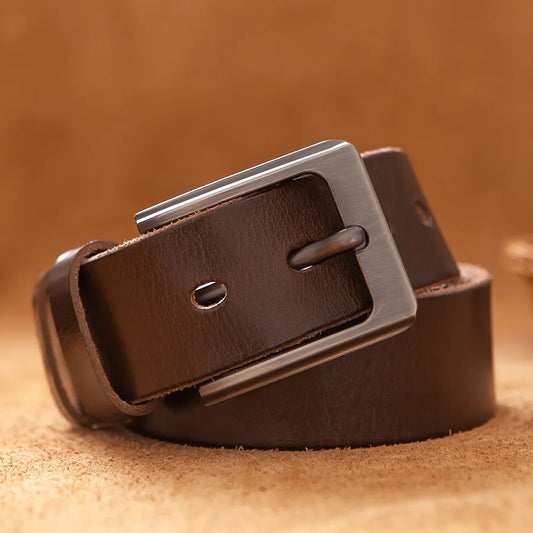 105-150CM Genuine Leather Belt