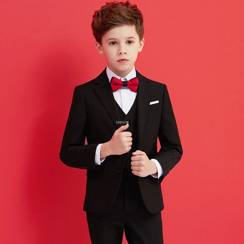 Boys Black Suit Set