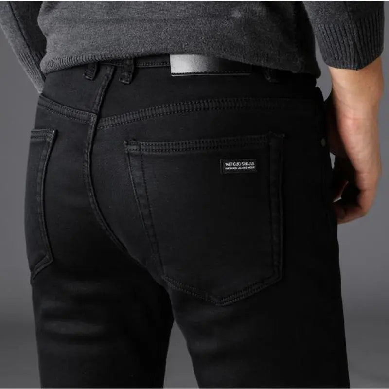 Gavin Stretch Black Jeans