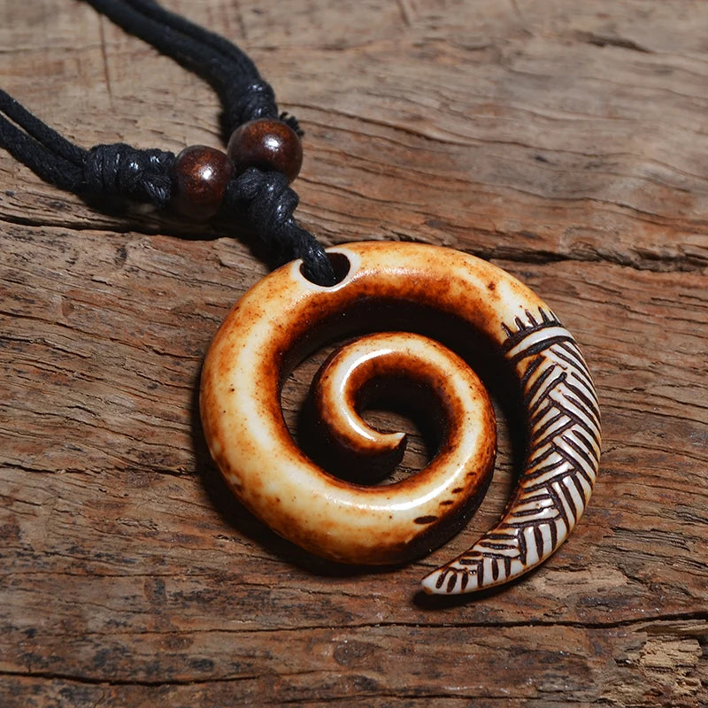 Spiral Koru Necklace