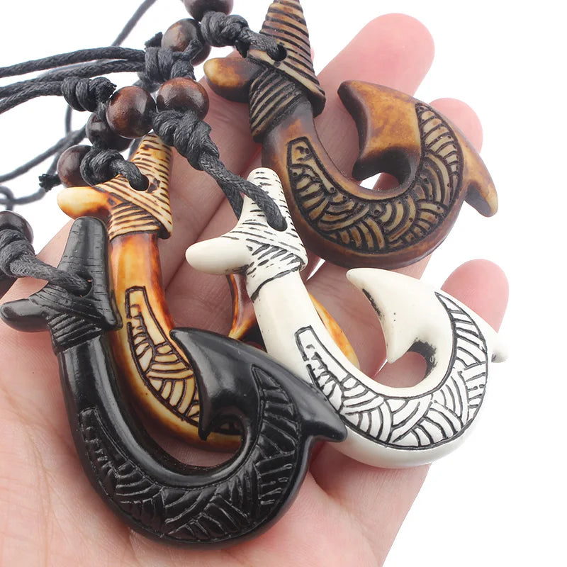 Tribal Fish Hook Choker