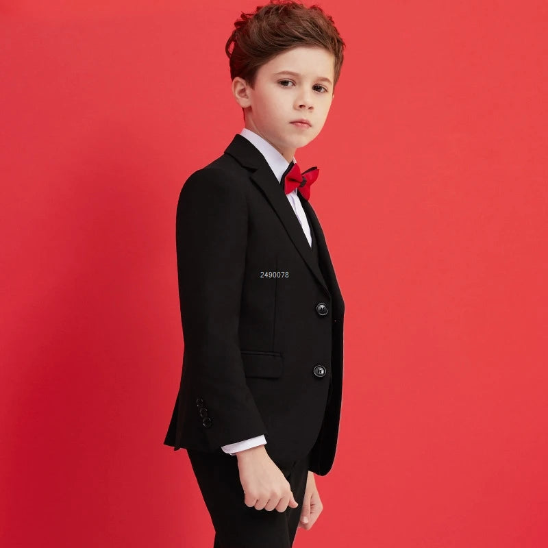 Boys Black Suit Set