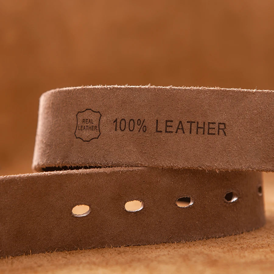 105-150CM Genuine Leather Belt