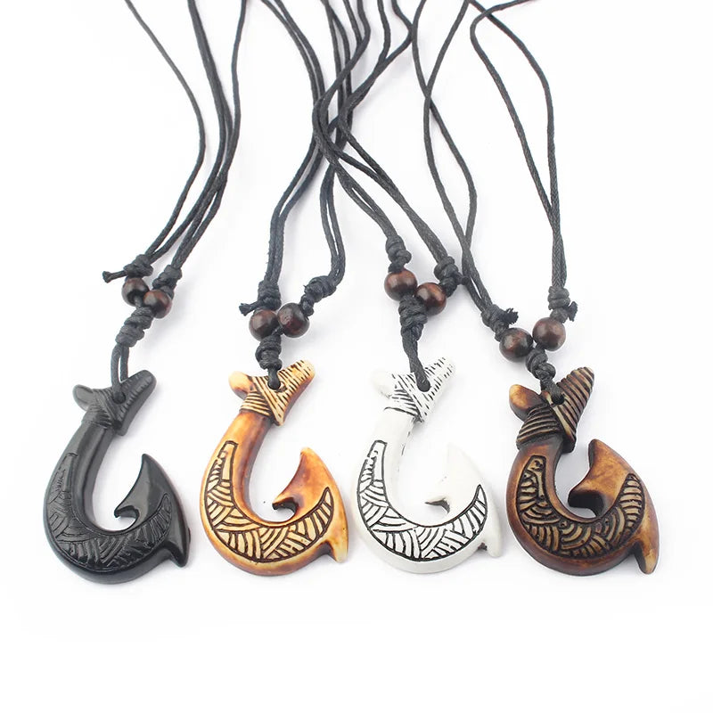 Tribal Fish Hook Choker
