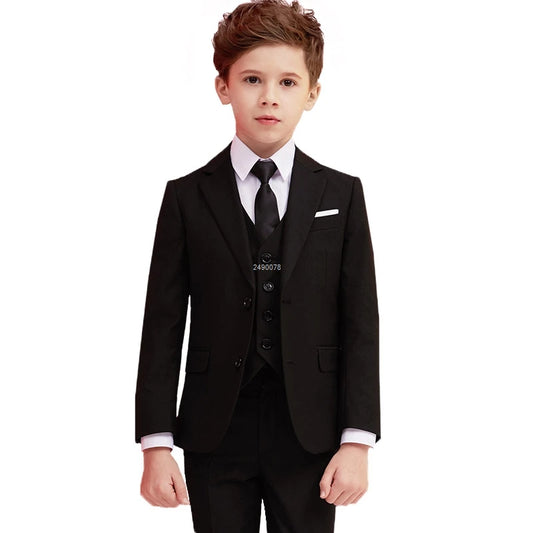 Boys Black Suit Set