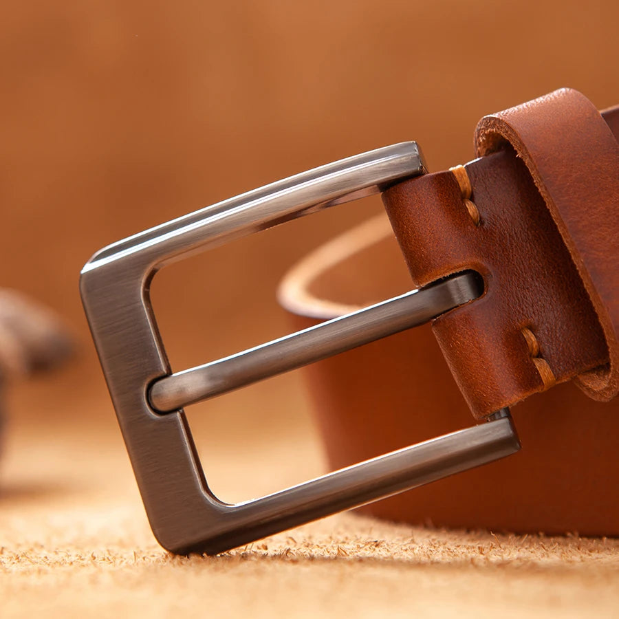105-150CM Genuine Leather Belt