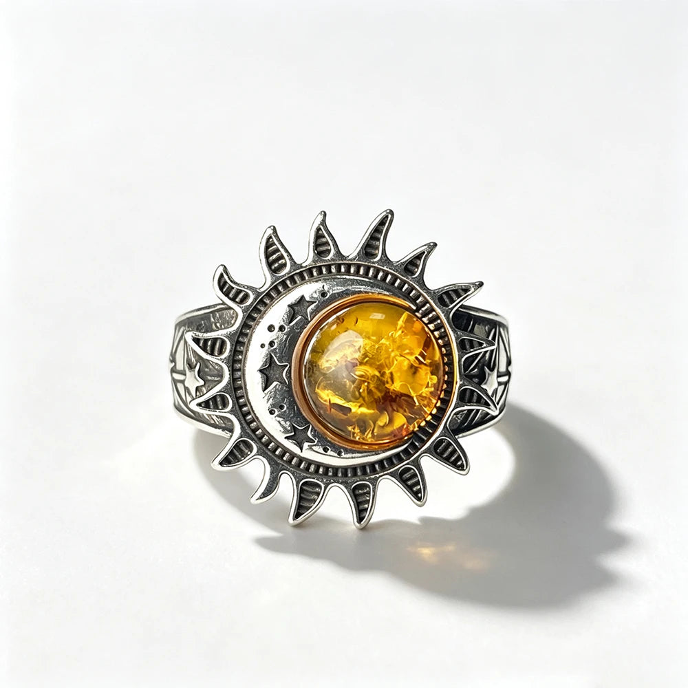 Natural Moonstone Ring