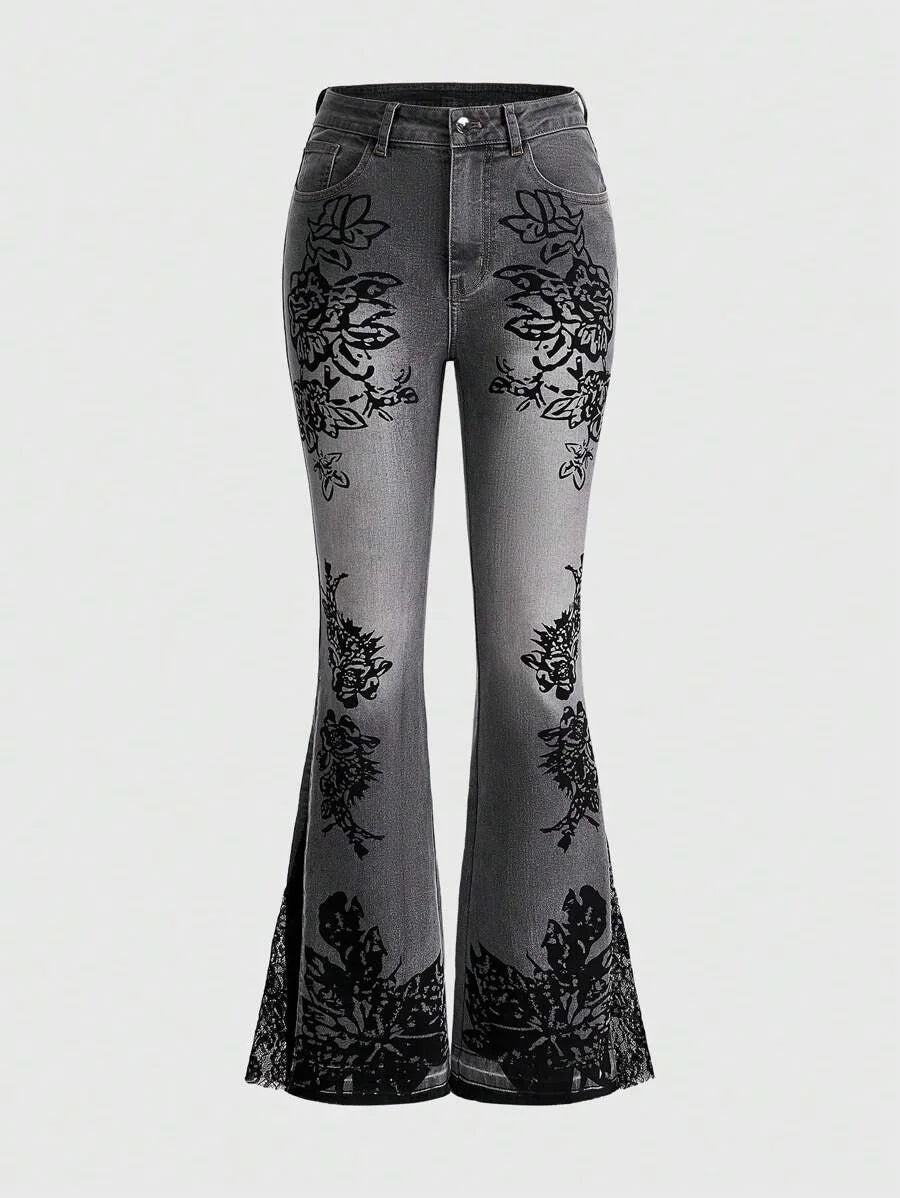 Women's Bell Bottom Jeans