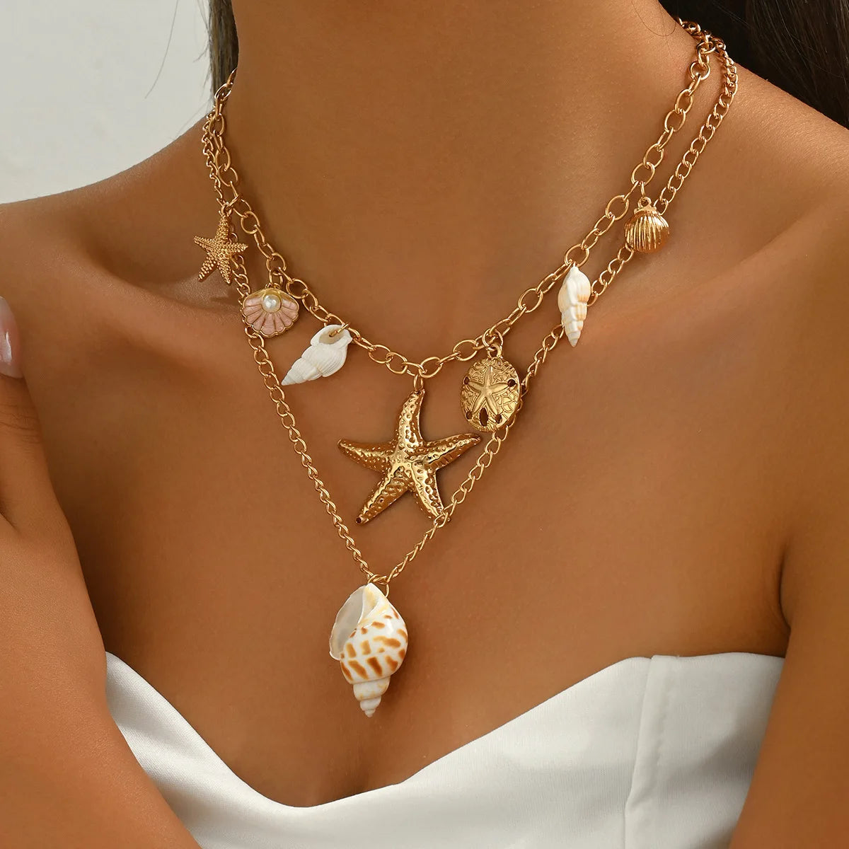 Summer Shell Necklace