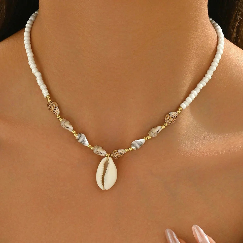 Natural Seashell Necklace