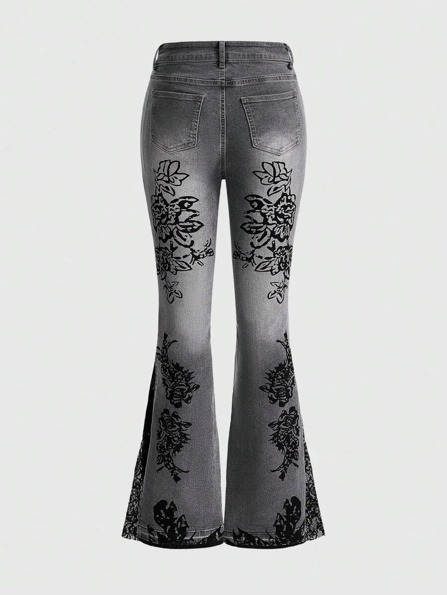 Women's Bell Bottom Jeans