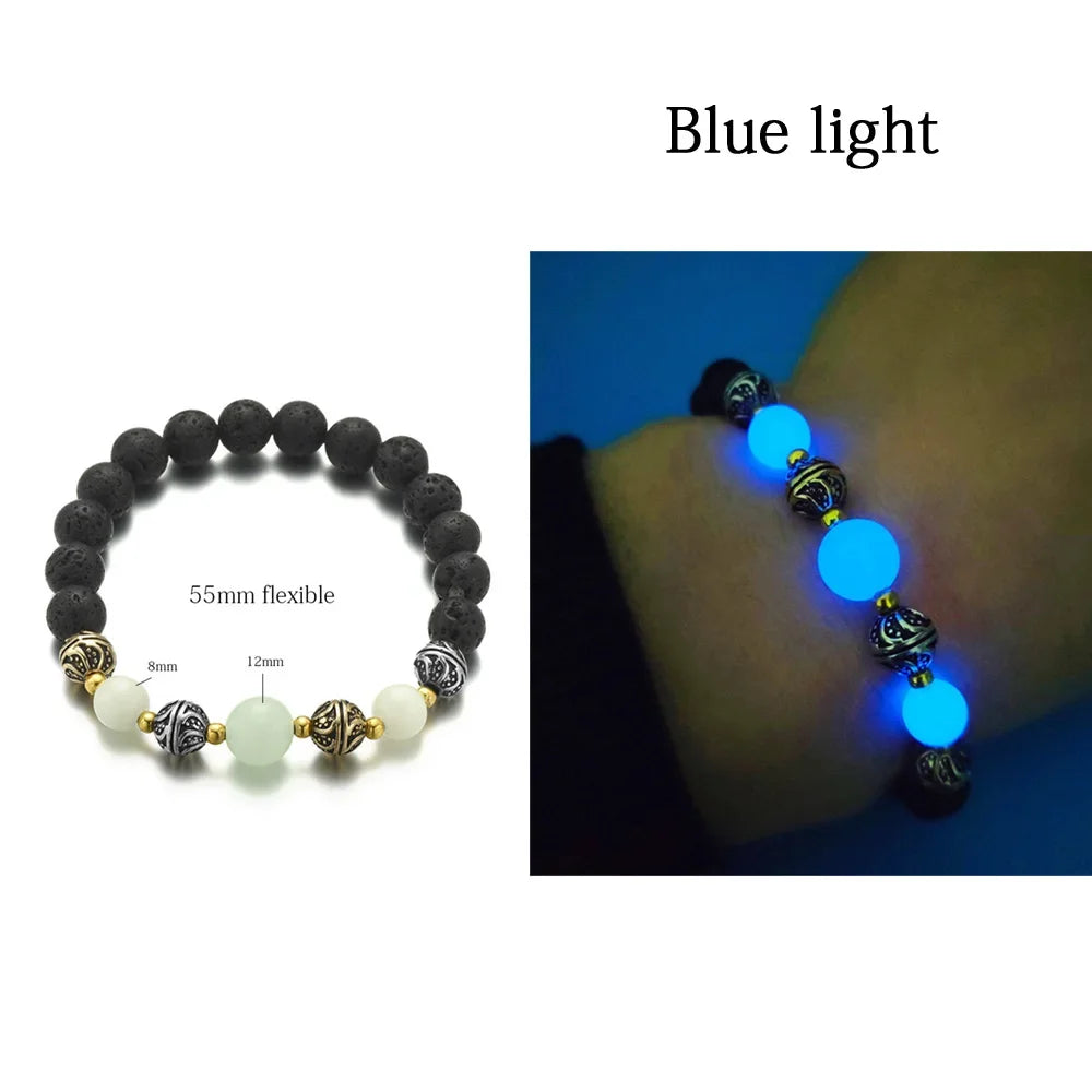 Luminous Lotus Charm Bracelet