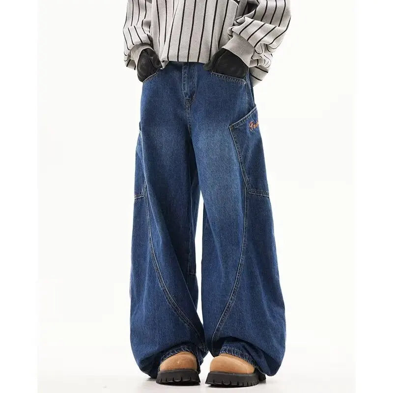 Men's Baggy American Style Jeans - Many Colours