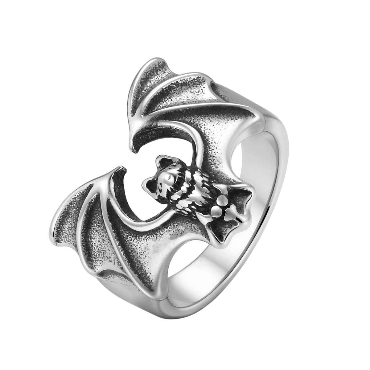 Gothic Bat Ring