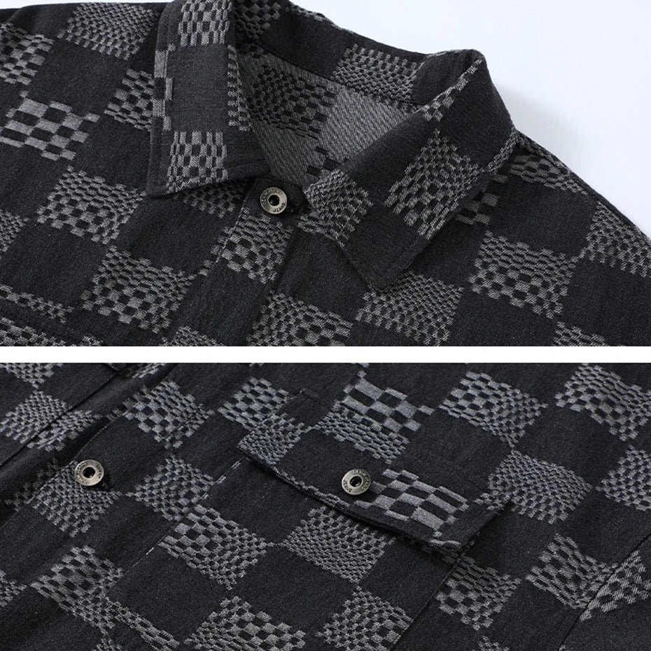 3XL - 10XL Henry Plaid Jacket - 2 colours