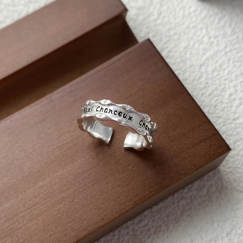 925 Sterling Silver Open Finger Rings
