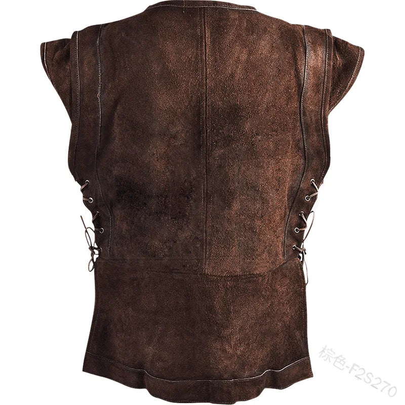 S-5XL Pirate Waistcoat Tunic