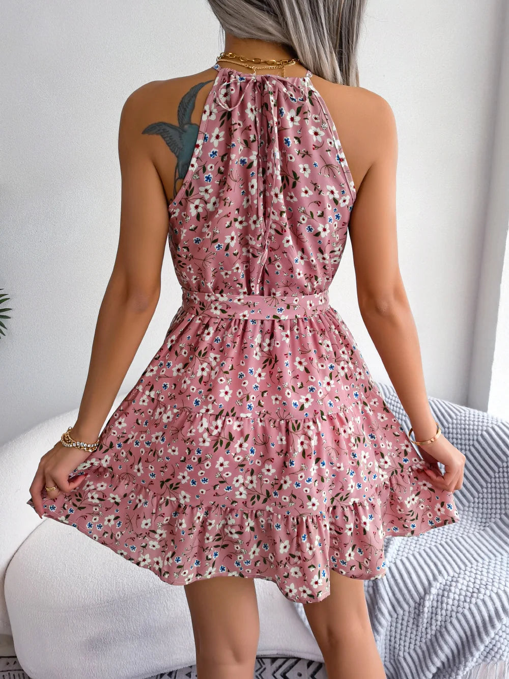 Brooke Sleeveless Mini Sundress