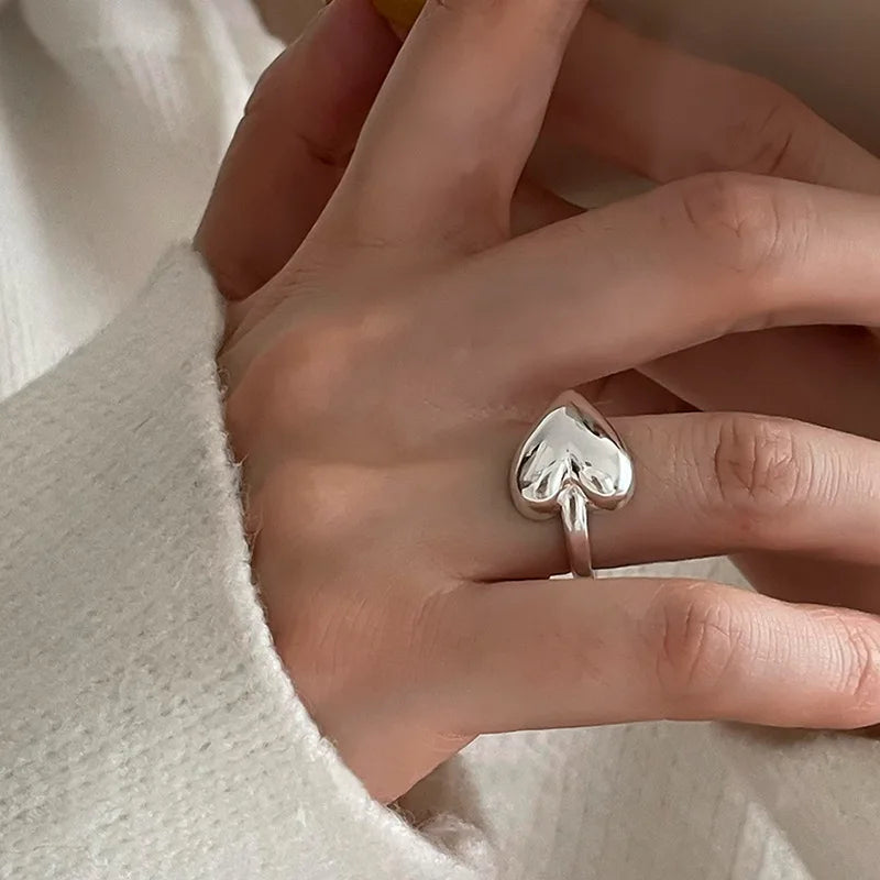 925 Sterling Silver Open Finger Rings