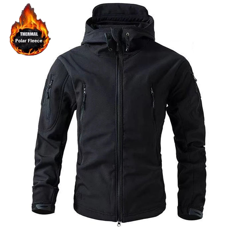 Men's Softshell Fleece Jackets