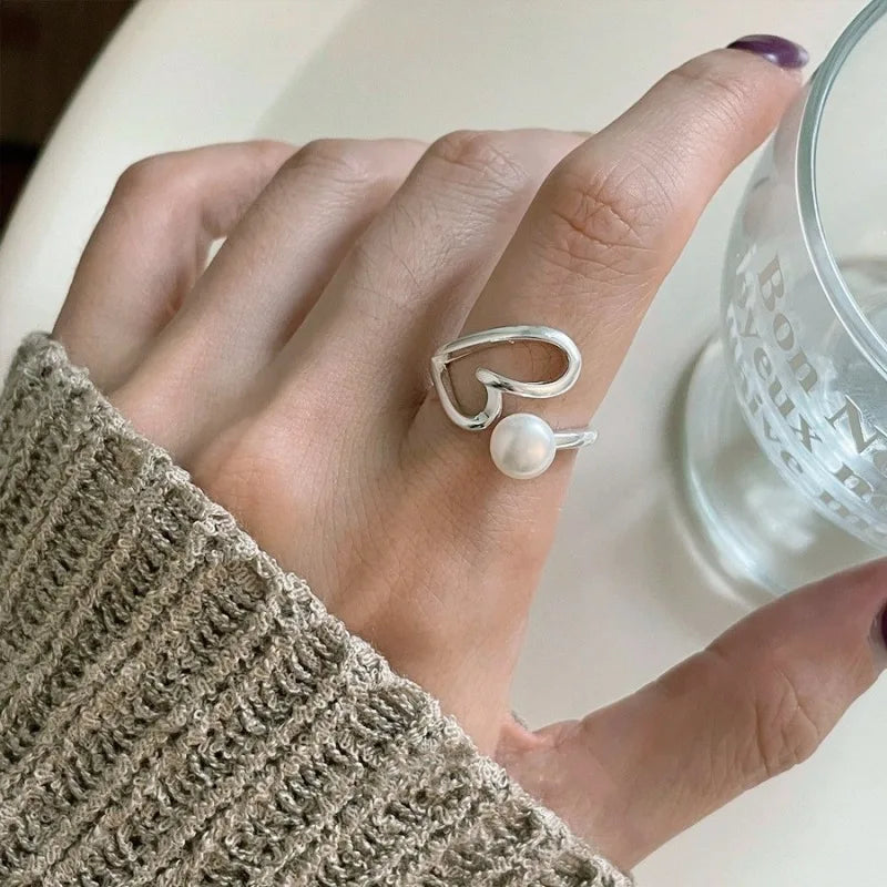 925 Sterling Silver Open Finger Rings