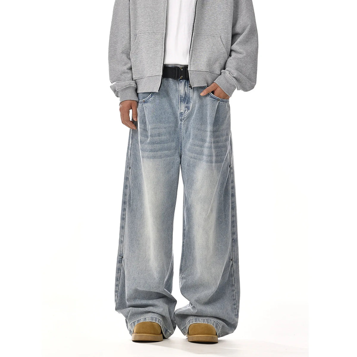 Men's Baggy American Style Jeans - Many Colours
