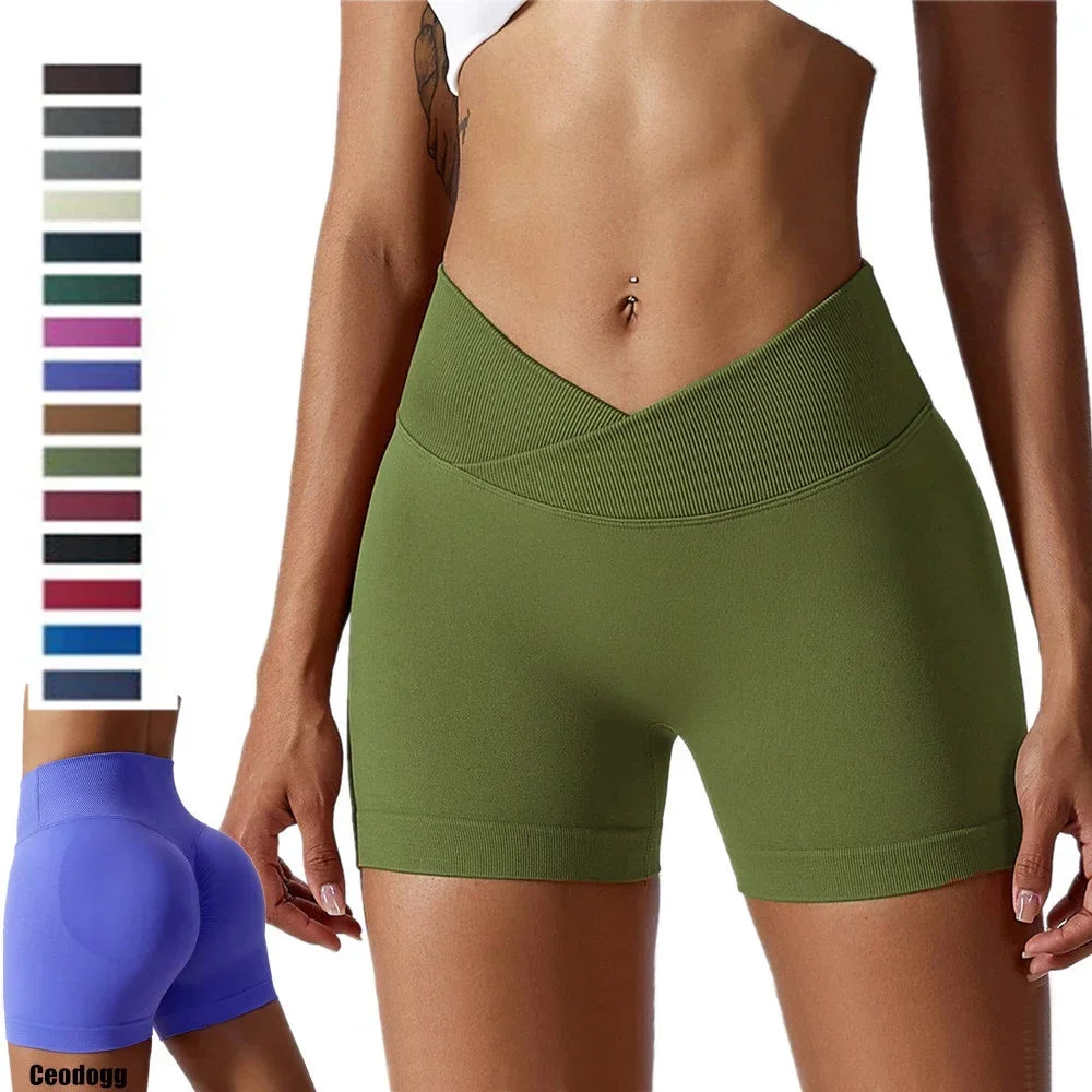 Women's Scrunch Seamless Sports Shorts