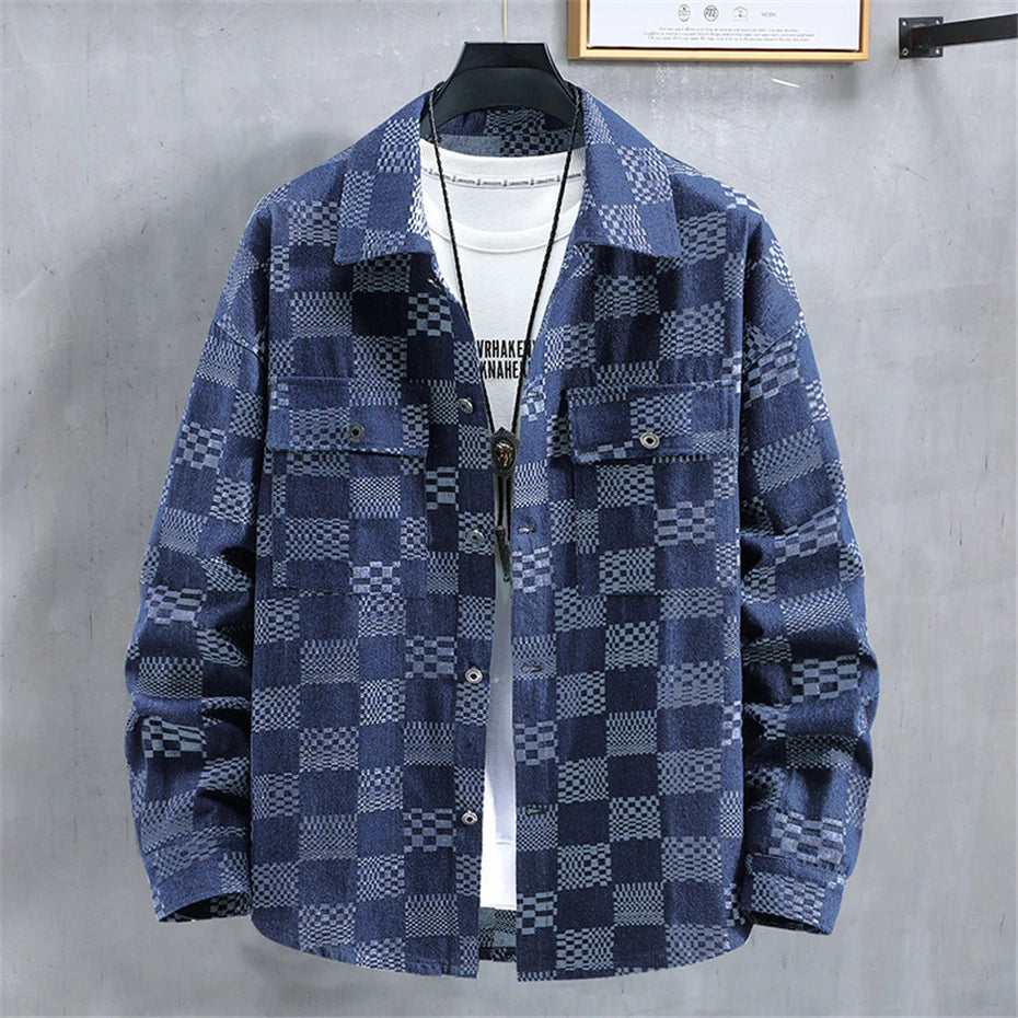 3XL - 10XL Henry Plaid Jacket - 2 colours