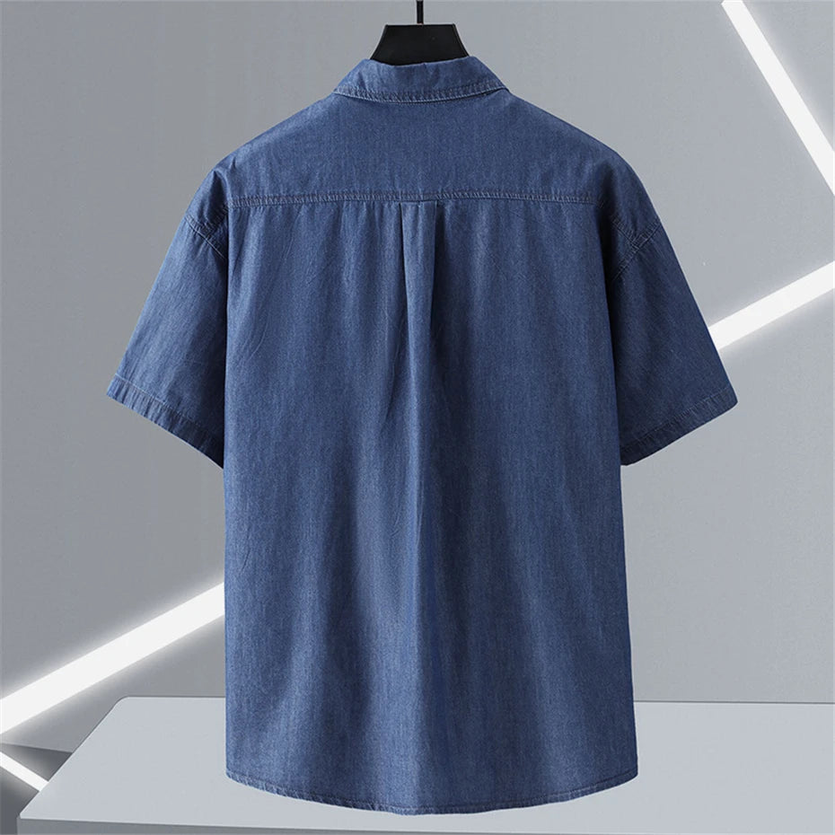 3XL-9XL Ace Denim Shirt