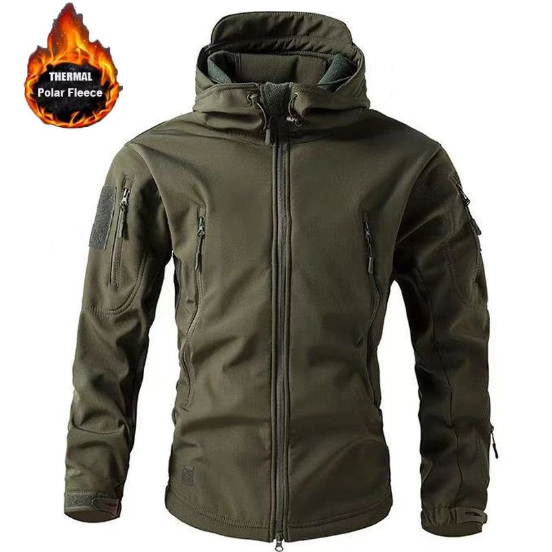 Men's Softshell Fleece Jackets