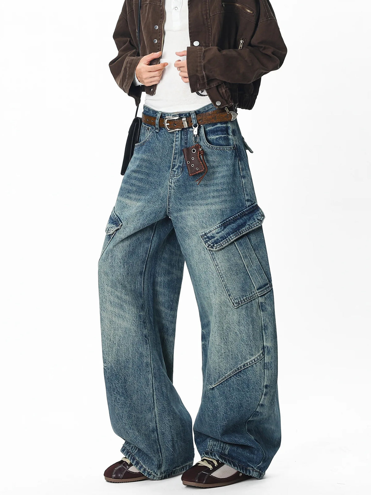 Men's Baggy American Style Jeans - Many Colours