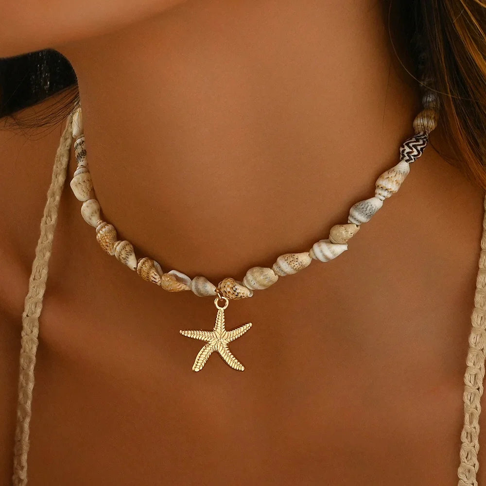 Natural Seashell Necklace