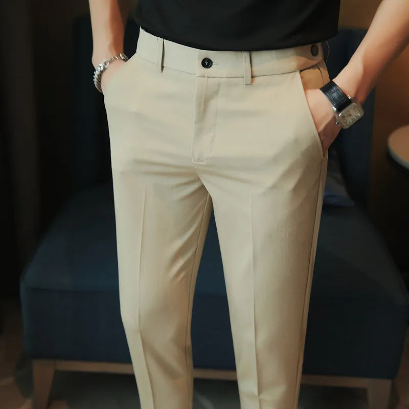 Manny Summer Ankle Length Business Pants