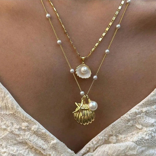 2pcs Marine Multi Necklace