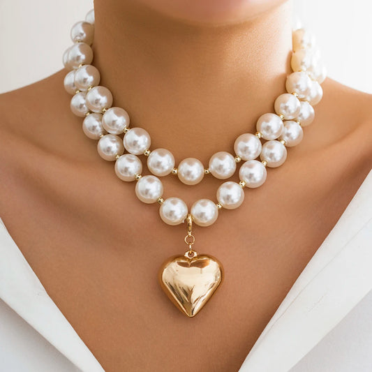 Heart Shaped Pendant Necklace