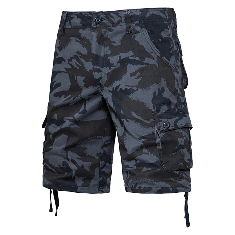 Loose Camouflage Casual Shorts