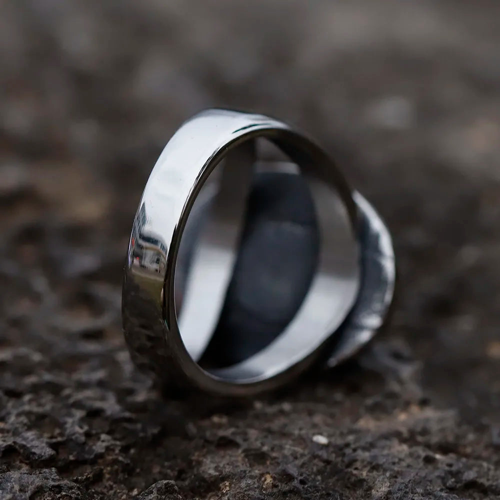 Jax Skull Biker Ring