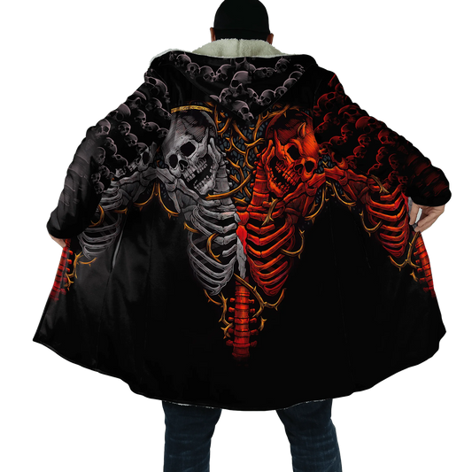 Skeleton Hooded Cloaks