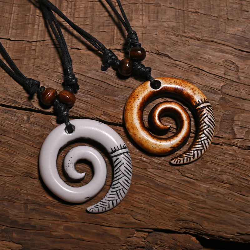 Spiral Koru Necklace