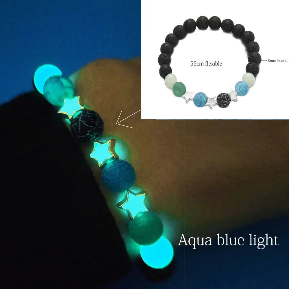 Luminous Lotus Charm Bracelet