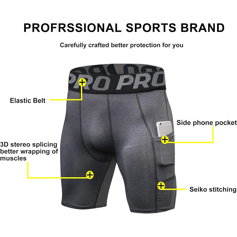 Men's Gym Compression Leggings